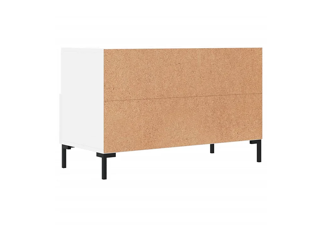 Mobile TV bianco 80x36x50 cm MDF