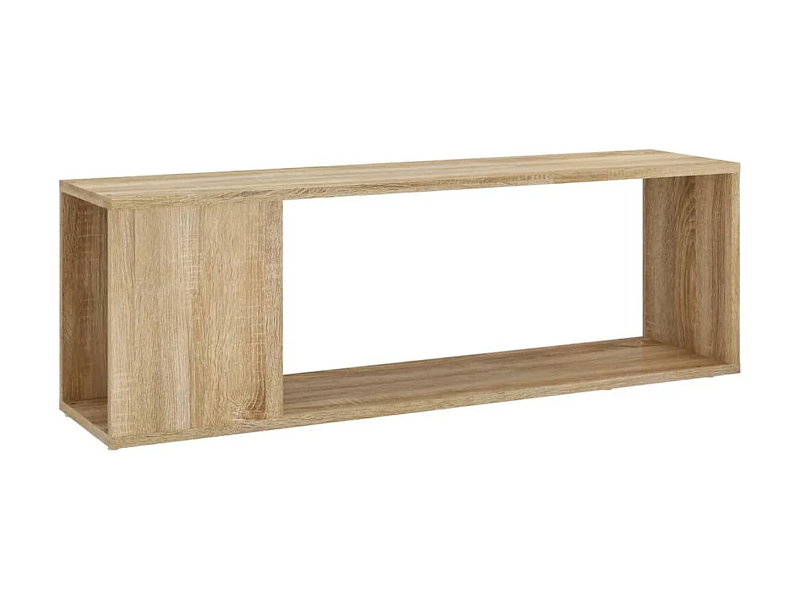 Meuble TV Chêne sonoma 100x24x32 cm Aggloméré