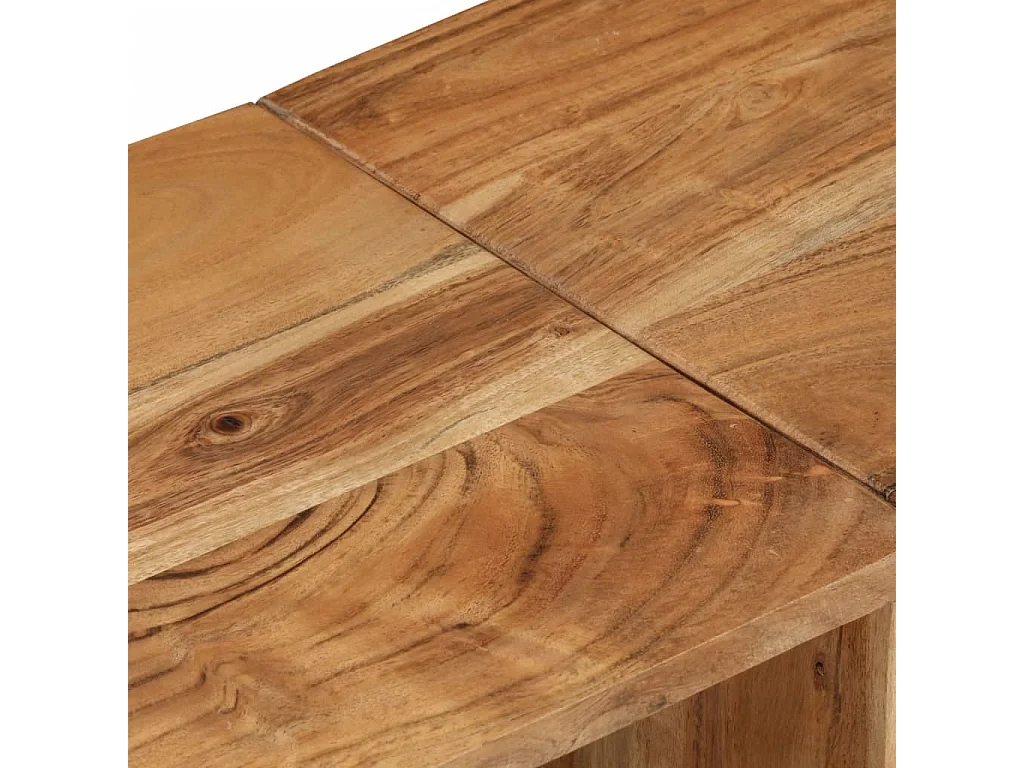 Mobile TV 160x30x45 cm Legno massello di acacia