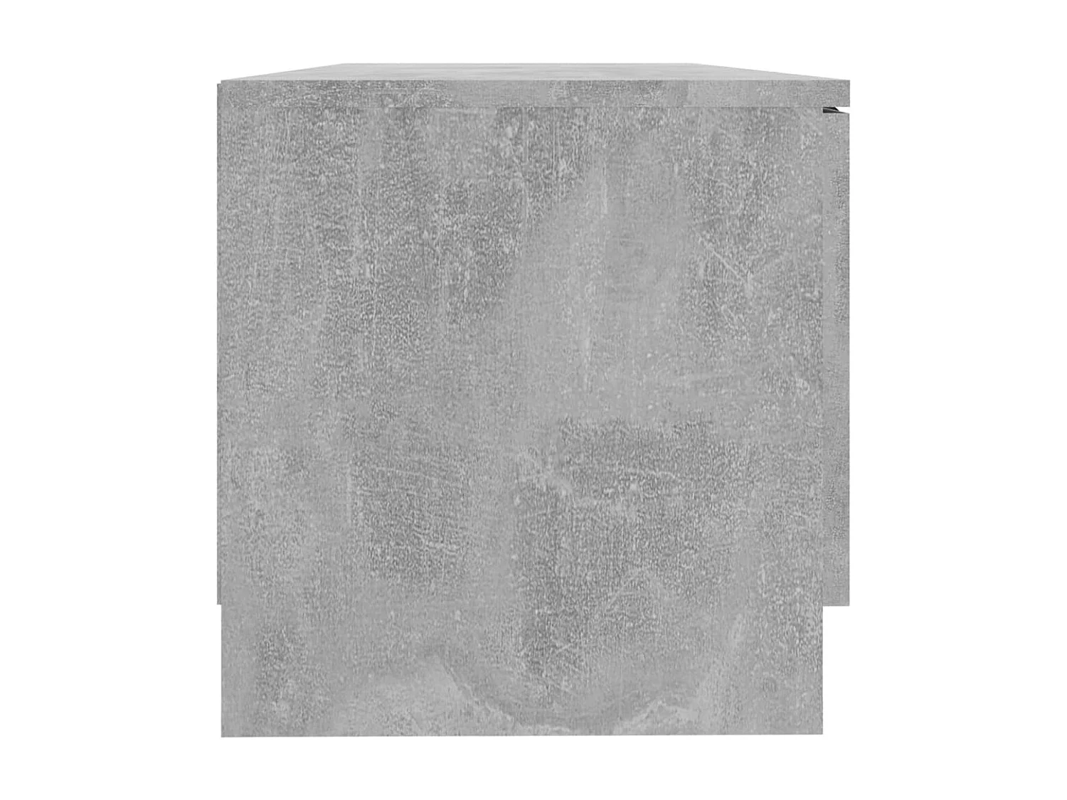 Mueble TV Gris hormigón 80x35x36,5 cm Madera contrachapada