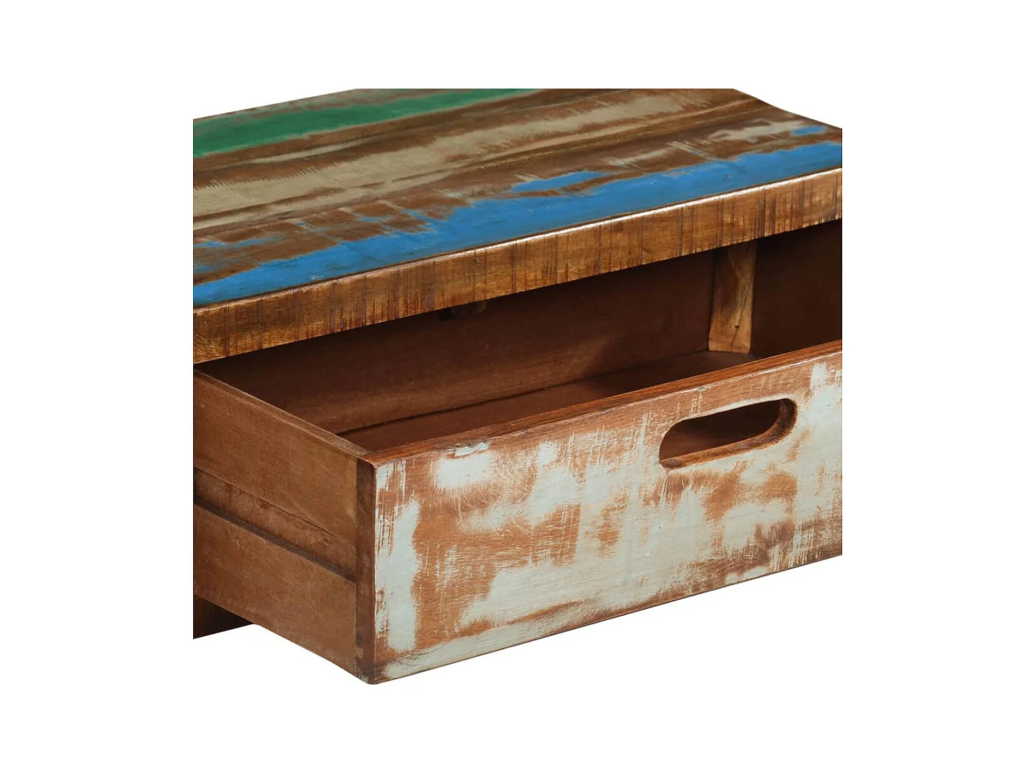 TV-meubel Massief hergebruikt hout