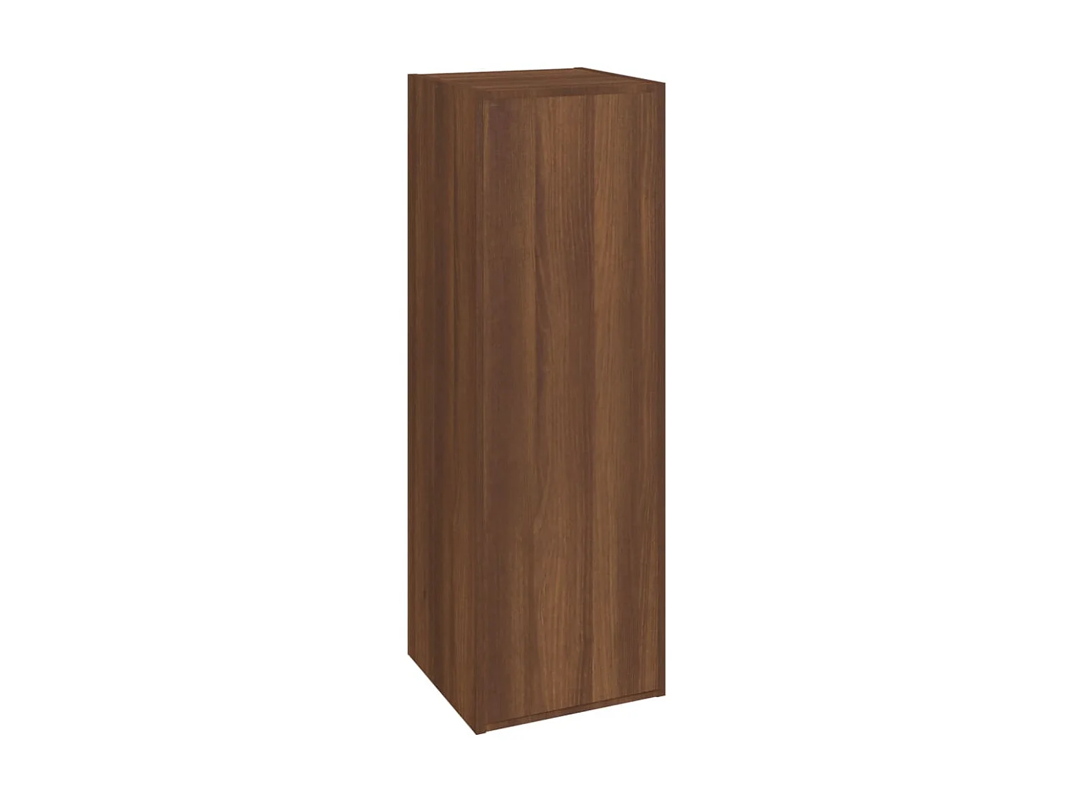 Mobile TV 2 pz Rovere marrone 30,5x30x90 cm MDF