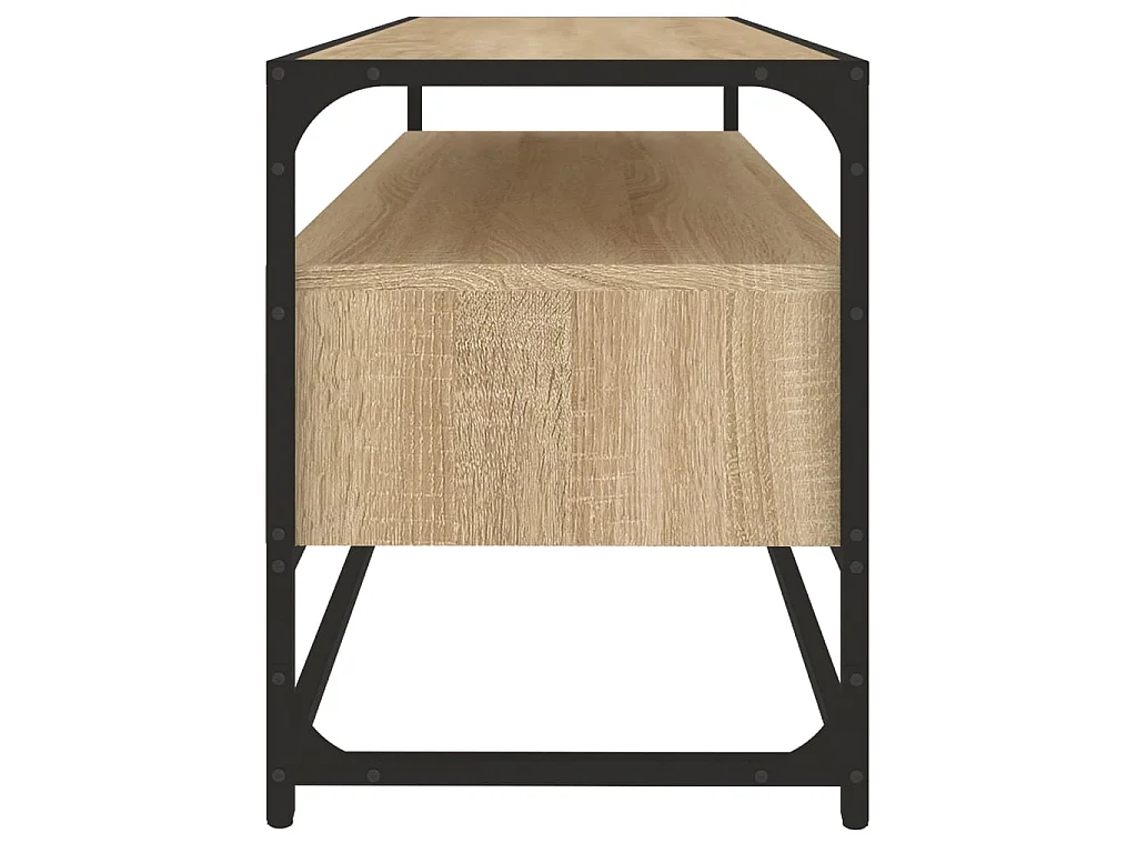 Mobile TV in rovere Sonoma 100x35x45 cm in derivati del legno