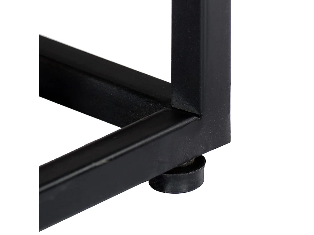 TV-meubel 120 x 30 x 40 cm Massief hergebruikt hout en staal