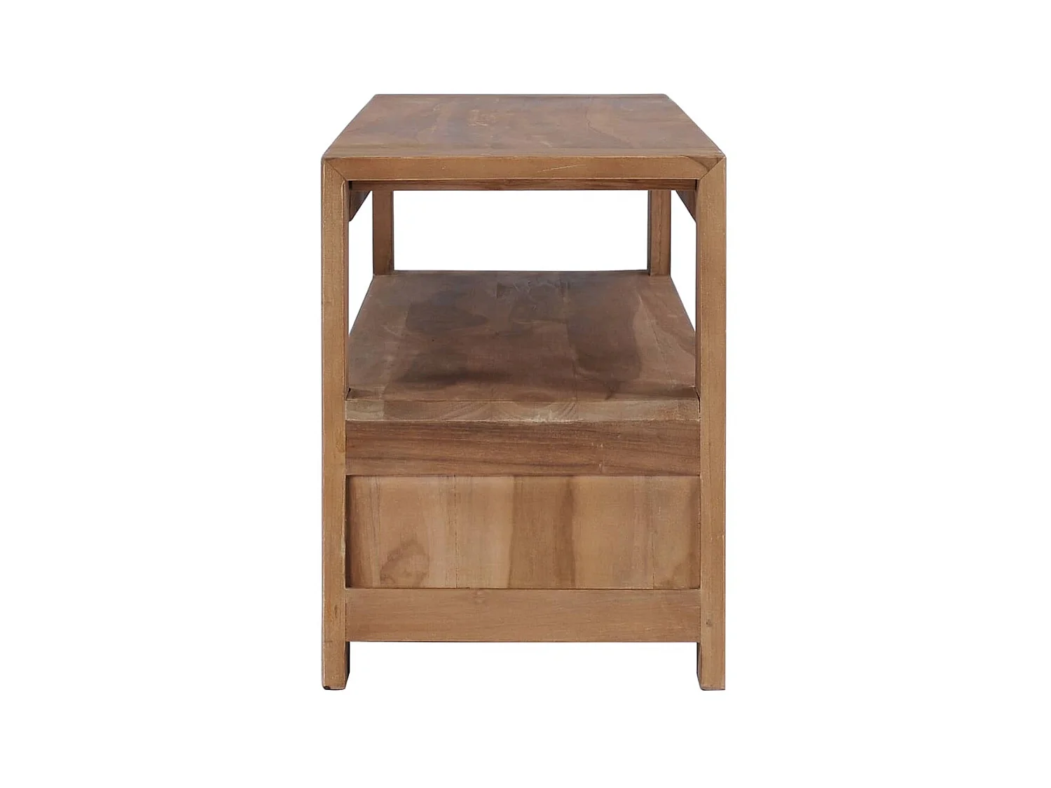 Meuble TV 120 x 30 x 40 cm Bois de teck massif
