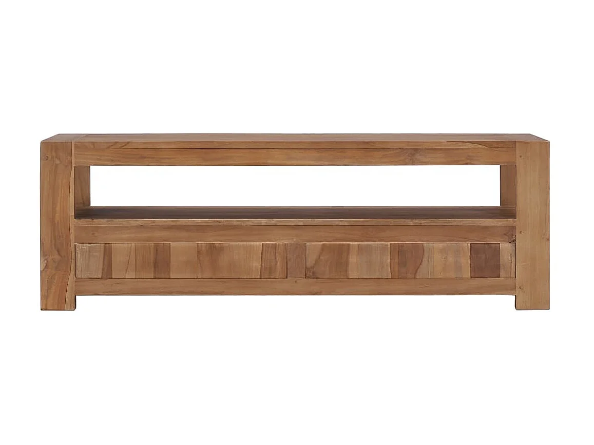 Móvel de TV 120 x 30 x 40 cm Madeira maciça de teca