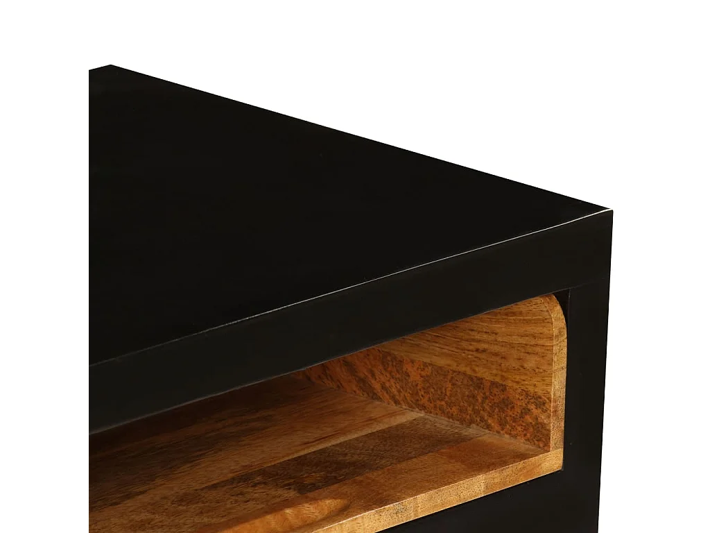 Meuble TV Bois de manguier massif 120 x 30 x 50 cm