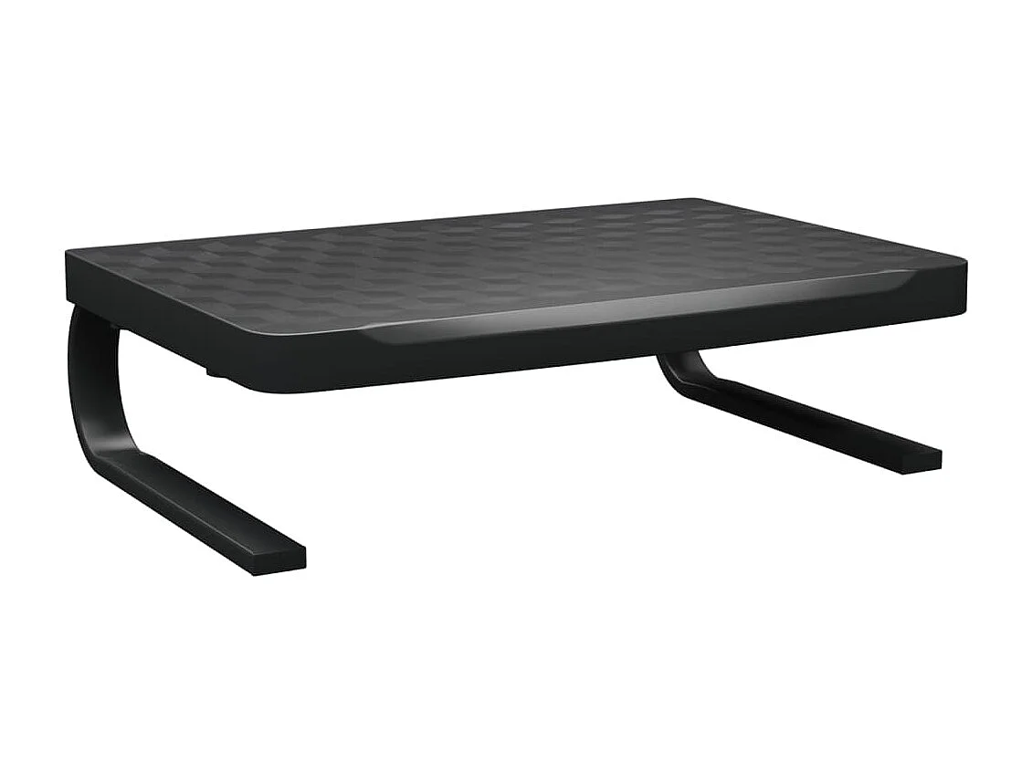 Support de moniteur Noir 37x28x11,5 cm