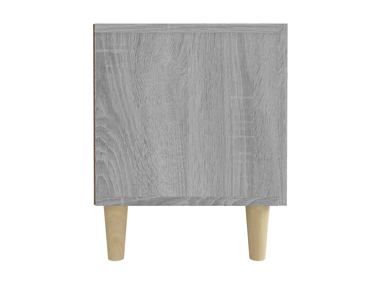 Mobile TV Sonoma grigio 180x31,5x40 cm in derivati del legno