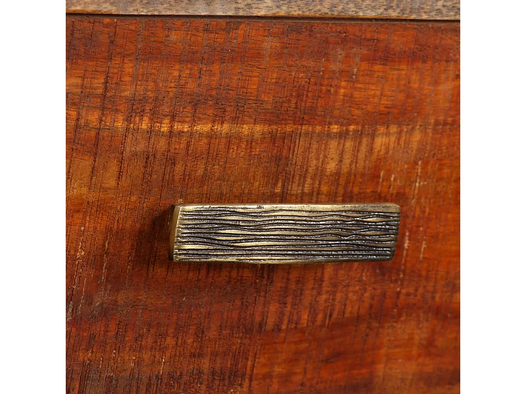 Meuble TV Bois massif Vintage 118 x 30 x 40 cm