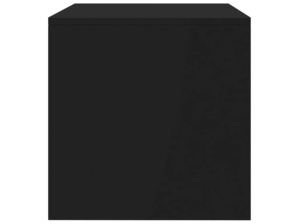 Meuble TV Noir 100 x 40 x 40 cm Aggloméré