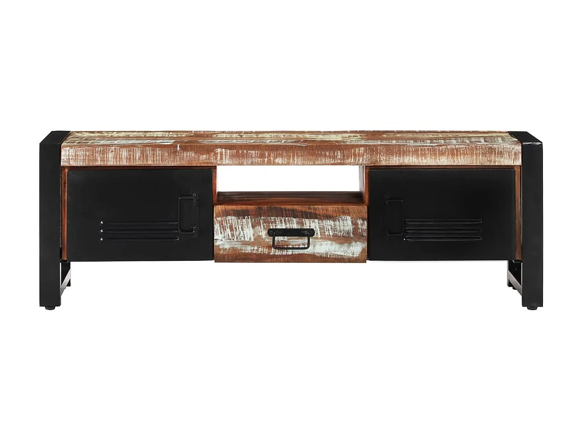 TV-Schrank 120x30x40 cm Massives Altholz