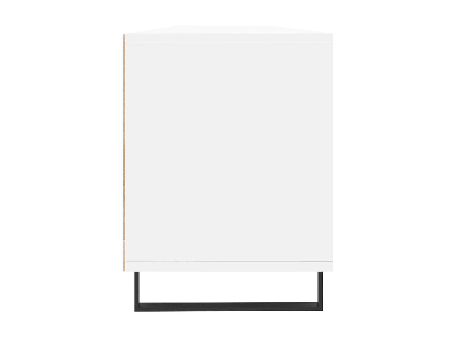 Weißer TV-Schrank 150 x 30 x 44,5 cm, Holzwerkstoff