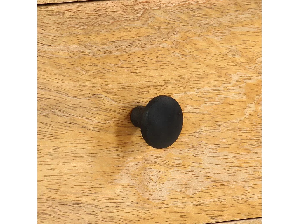 Meuble TV 110x36x50 cm Bois massif de manguier