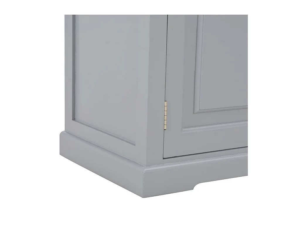 Meuble TV Gris 120 x 30 x 40 cm Bois