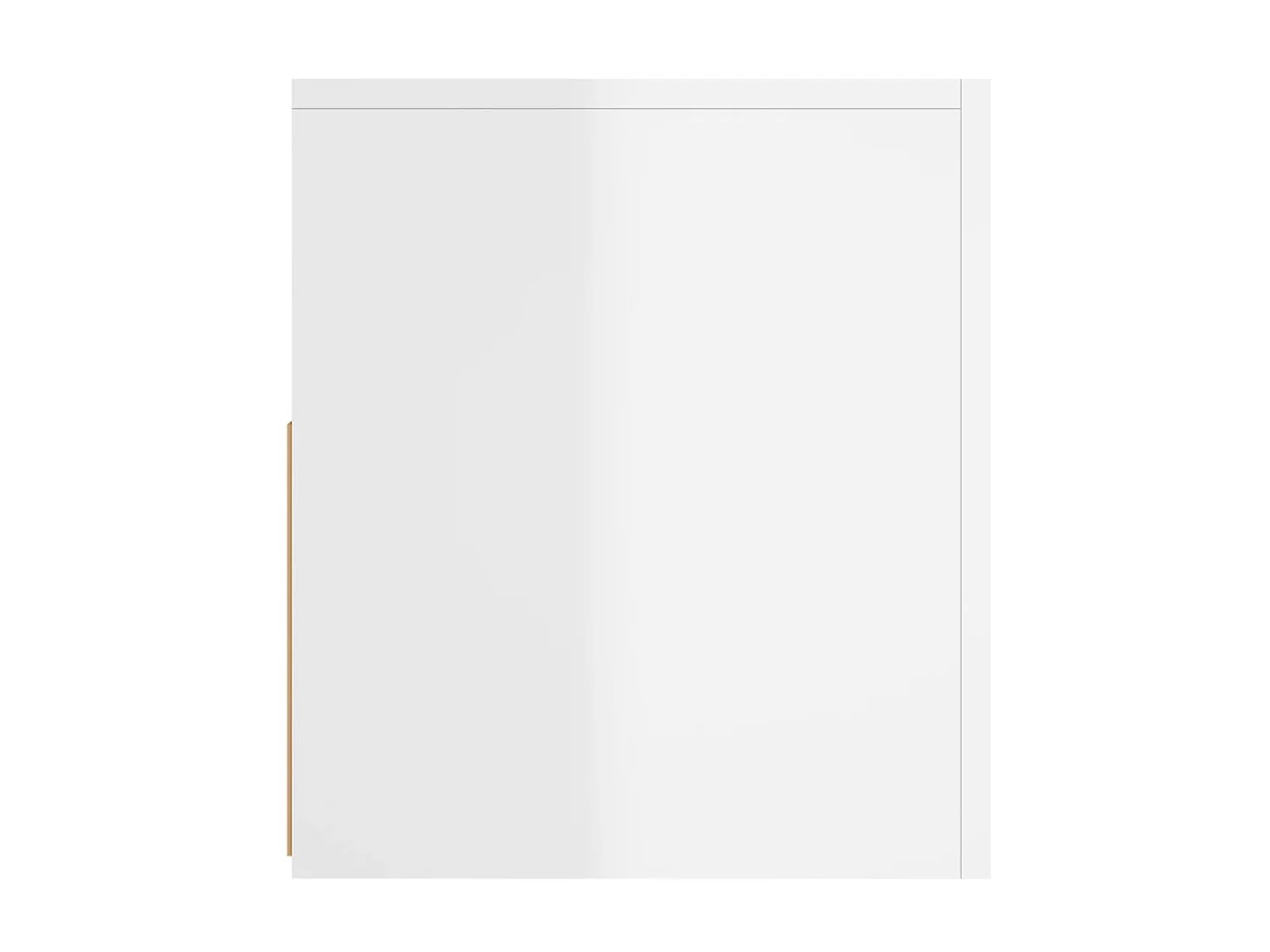 Meuble TV avec lumières LED blanc brillant 120x35x40 cm