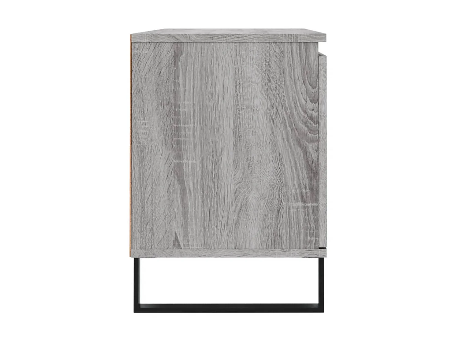 Mueble TV Sonoma gris 104x35x50 cm madera contrachapada