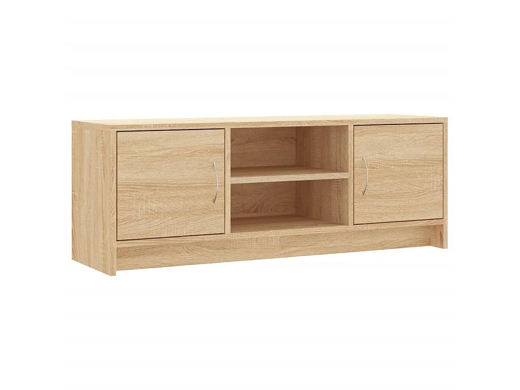 Meuble TV chêne sonoma 102x30x37,5 cm bois d'ingénierie