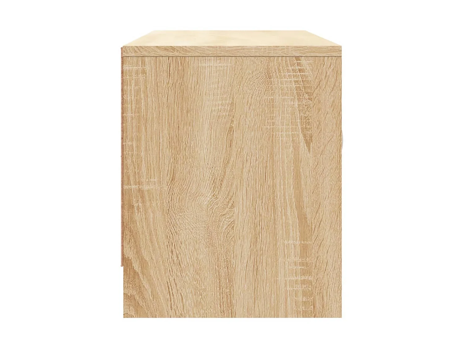 Meuble TV chêne sonoma 102x30x37,5 cm bois d'ingénierie