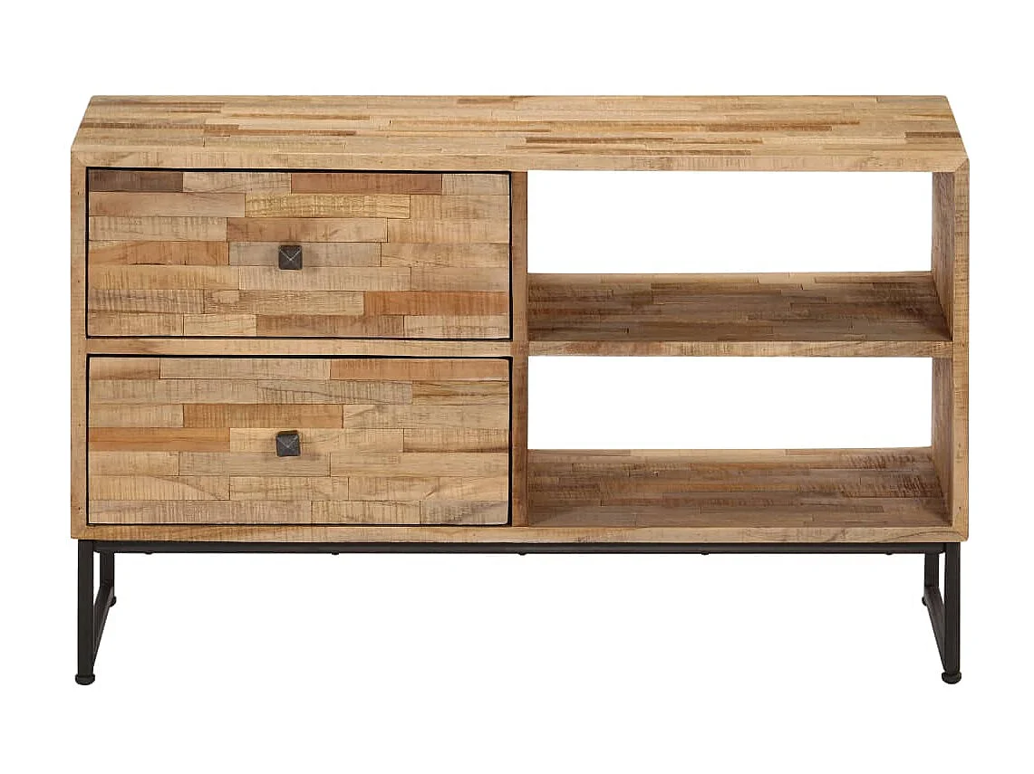 Mobile TV Legno di teak riciclato 90 x 30 x 55 cm