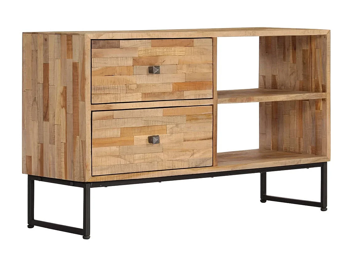 Mobile TV Legno di teak riciclato 90 x 30 x 55 cm