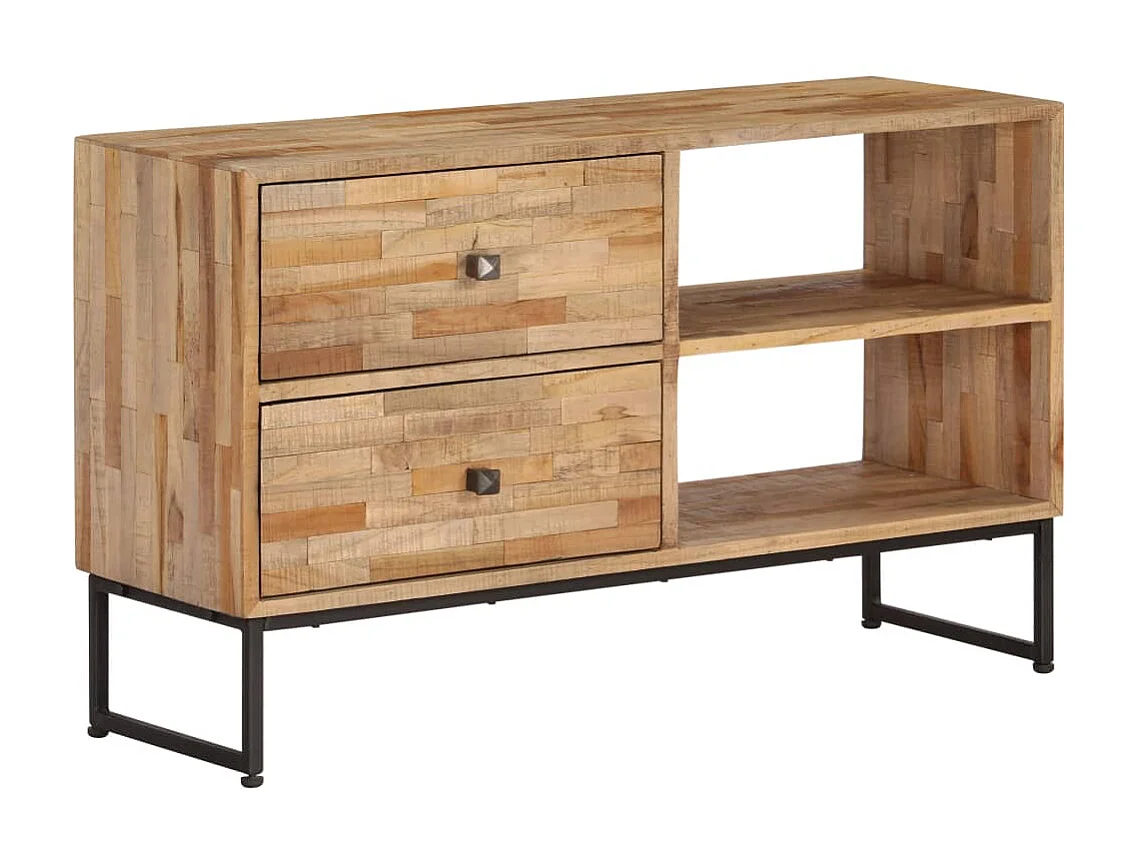Mobile TV Legno di teak riciclato 90 x 30 x 55 cm