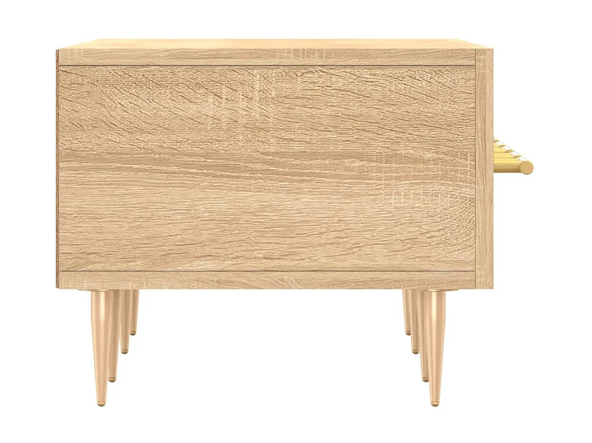 Mobile TV in rovere Sonoma 150x36x30 cm in derivati del legno