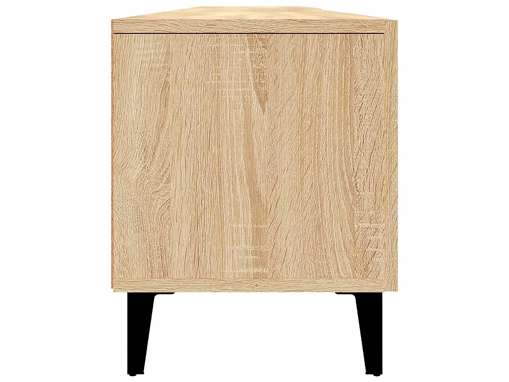 Meubles TV chêne sonoma 180x31,5x40 cm bois d'ingénierie