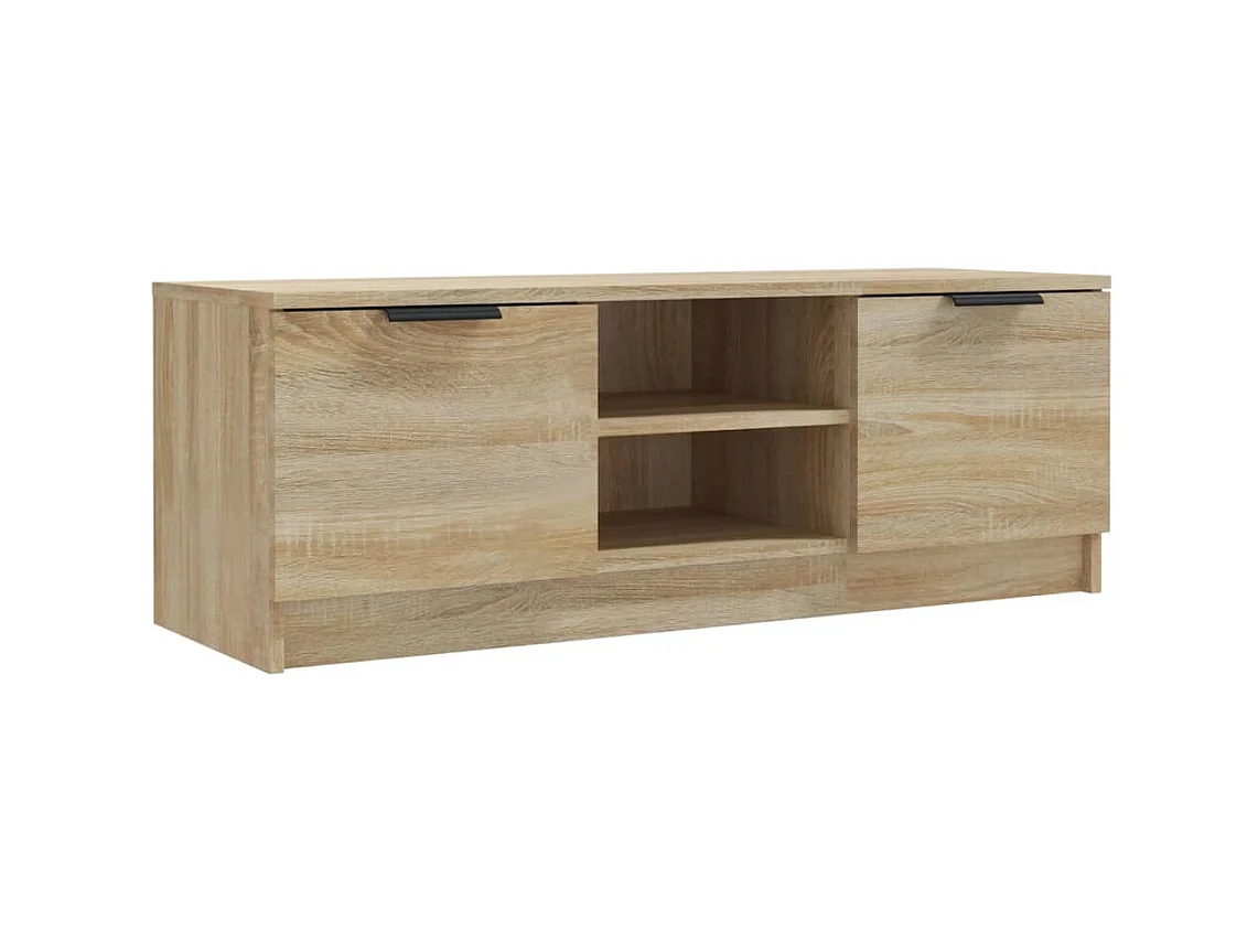 TV-Schrank Sonoma-Eiche 102x35x36,5 cm Holzwerkstoff
