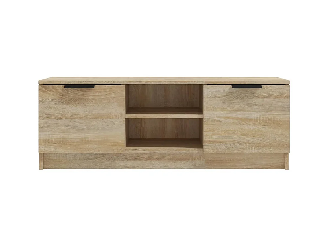 TV-Schrank Sonoma-Eiche 102x35x36,5 cm Holzwerkstoff