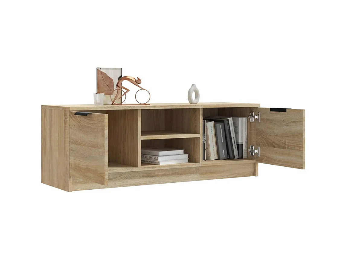TV-Schrank Sonoma-Eiche 102x35x36,5 cm Holzwerkstoff