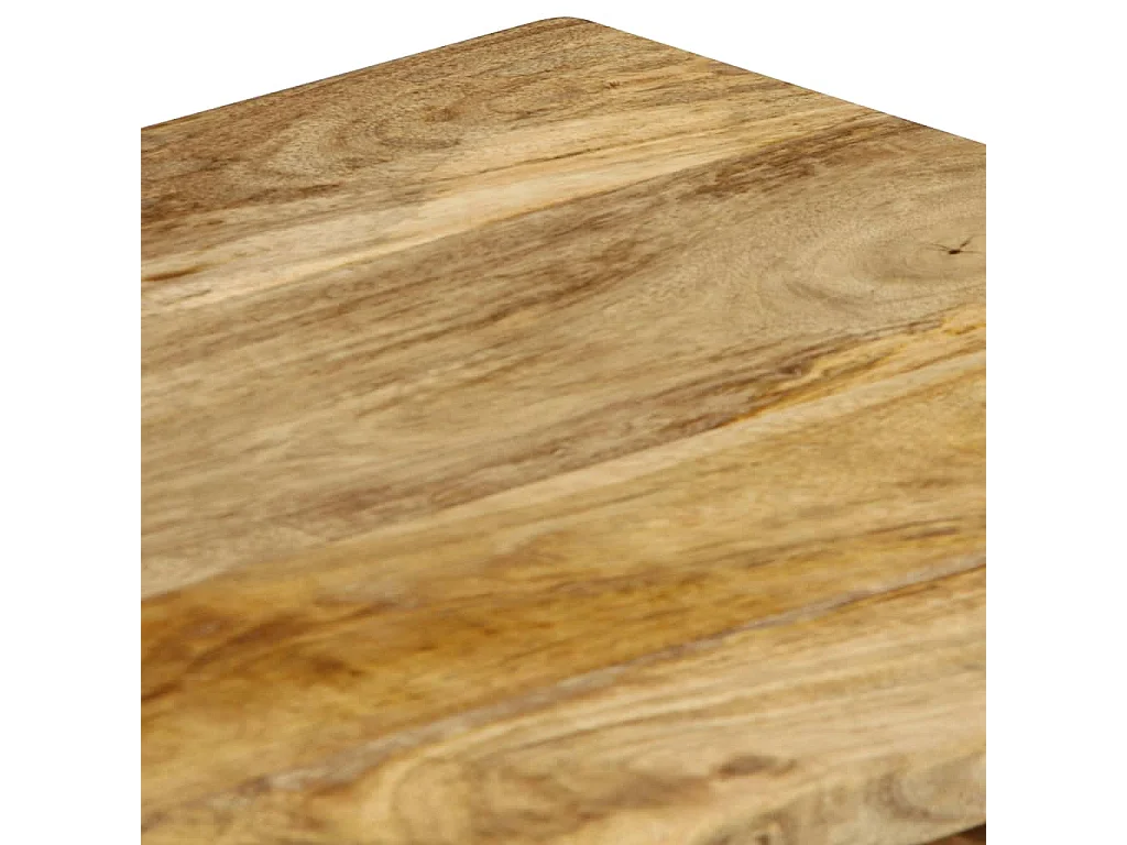 Meuble TV 90 x 30 x 40 cm Bois de manguier massif