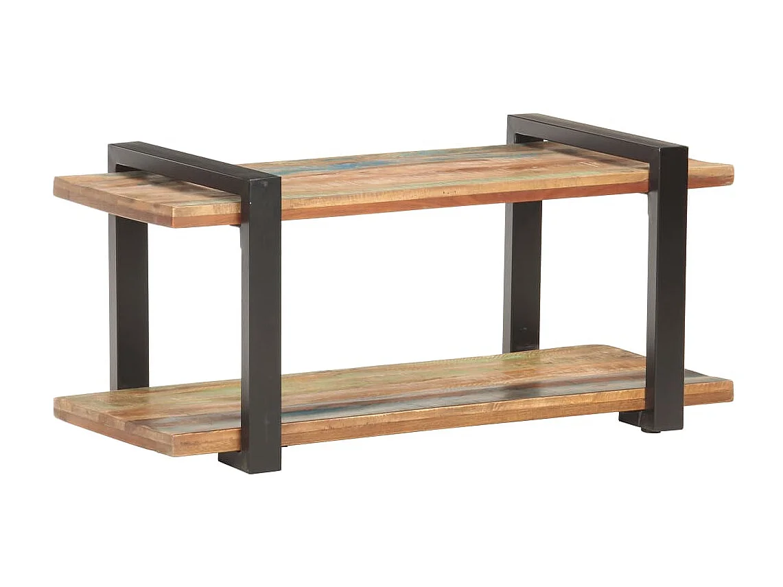 Meuble TV 90x40x40 cm Bois de récupération massif