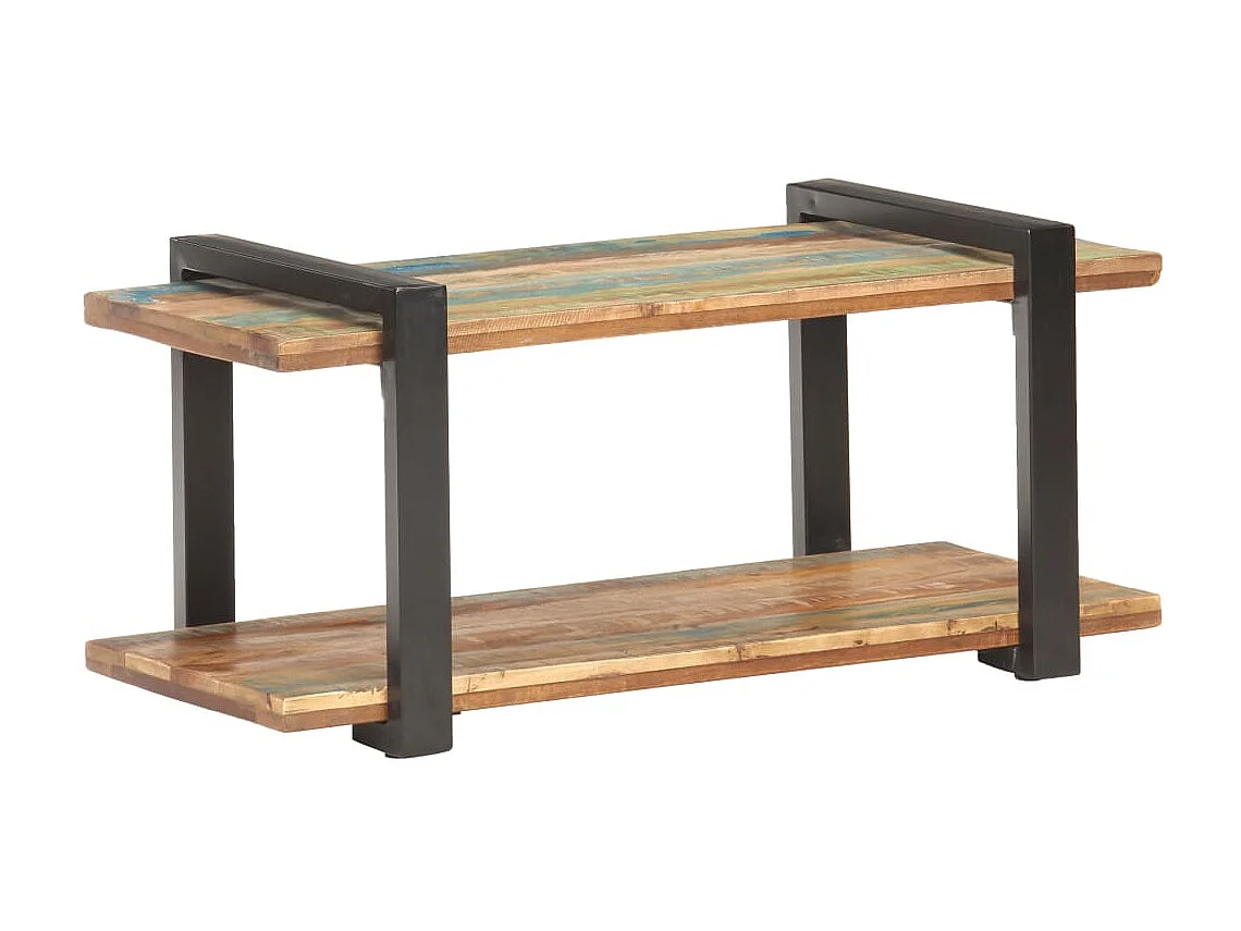 Meuble TV 90x40x40 cm Bois de récupération massif