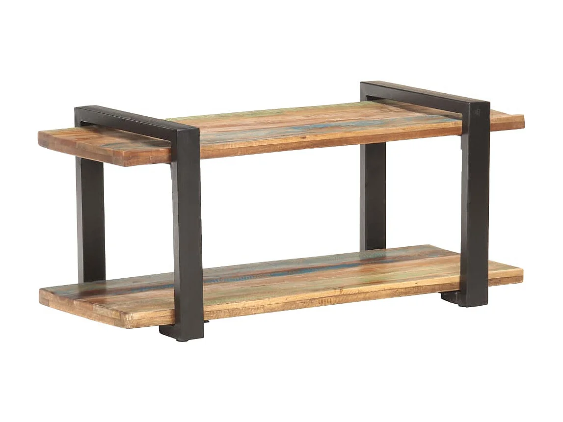 Meuble TV 90x40x40 cm Bois de récupération massif