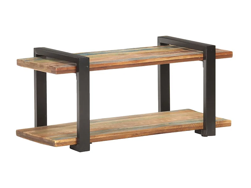 Meuble TV 90x40x40 cm Bois de récupération massif