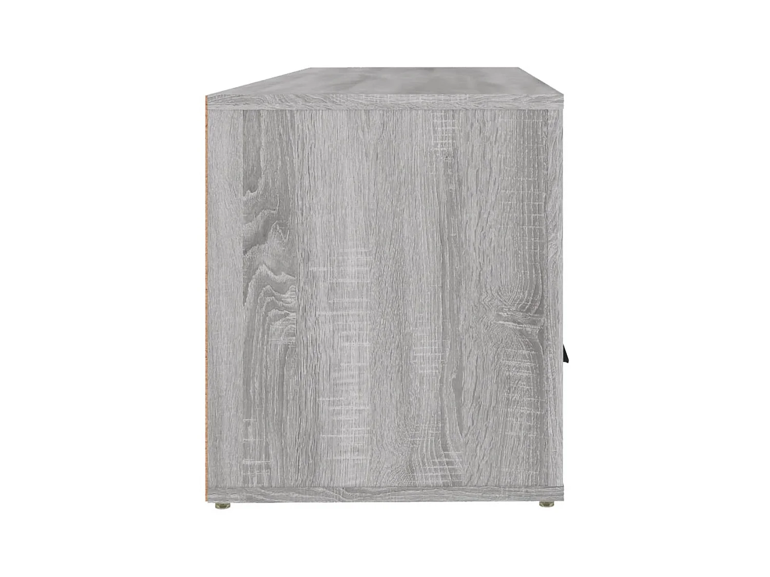 Sonoma grijs tv-meubel 100x35x40 cm Bewerkt hout