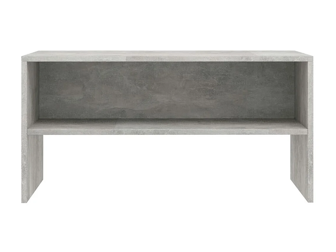 Meuble TV Gris cement 80 x 40 x 40 cm Aggloméré