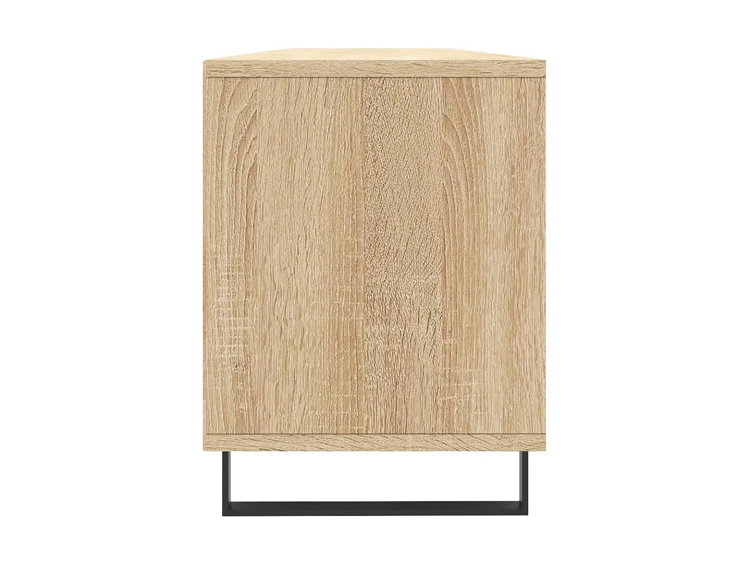 Meuble TV chêne sonoma 150x30x44,5 cm bois d'ingénierie