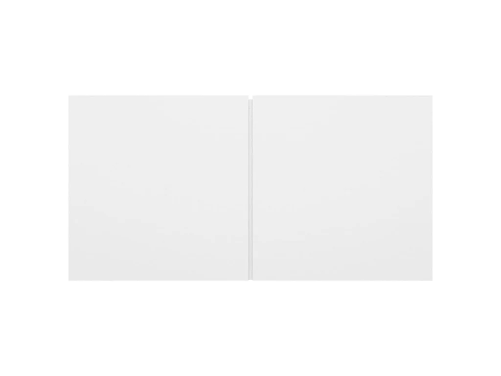 Meuble TV suspendu Blanc 60x30x30 cm