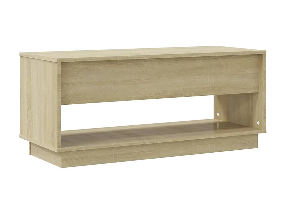 Mueble TV roble Sonoma 102x41x44 cm aglomerado