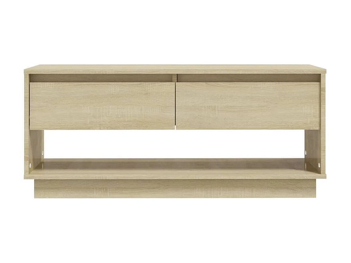 Meuble TV Chêne sonoma 102x41x44 cm Aggloméré