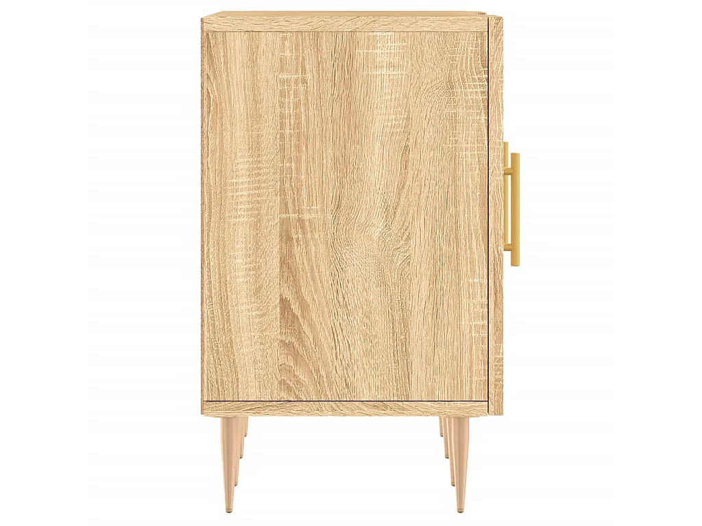 Meuble TV chêne sonoma 150x30x50 cm bois d'ingénierie