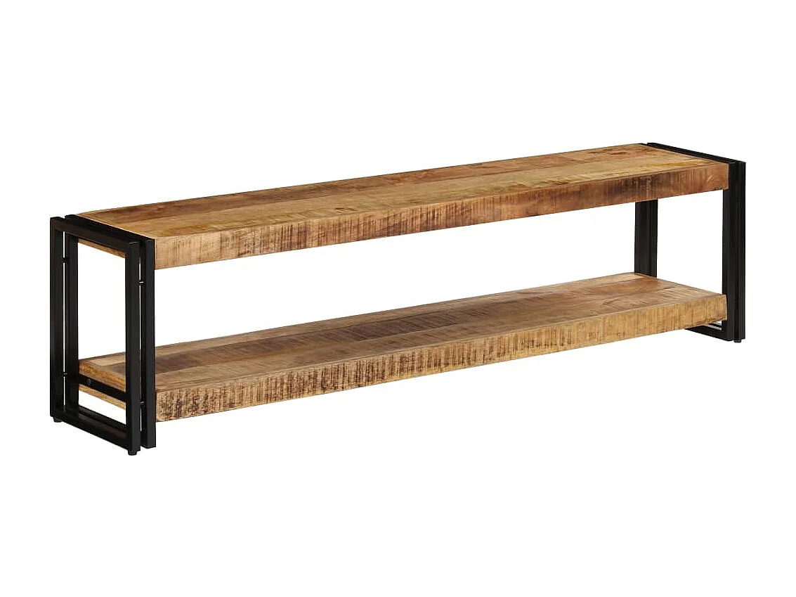 Meuble TV 150 x 30 x 40 cm Bois massif de manguier