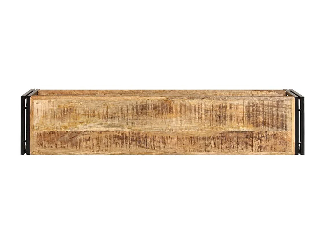 Meuble TV 150 x 30 x 40 cm Bois massif de manguier