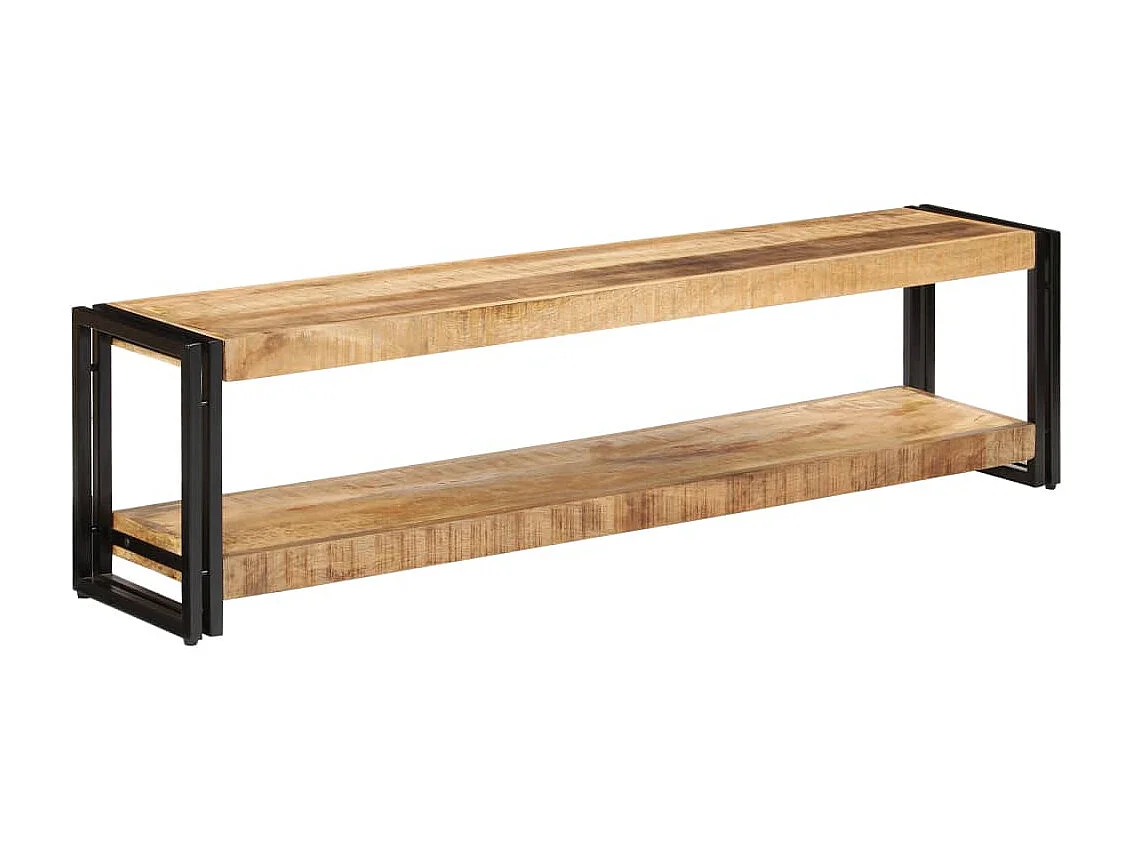 Meuble TV 150 x 30 x 40 cm Bois massif de manguier