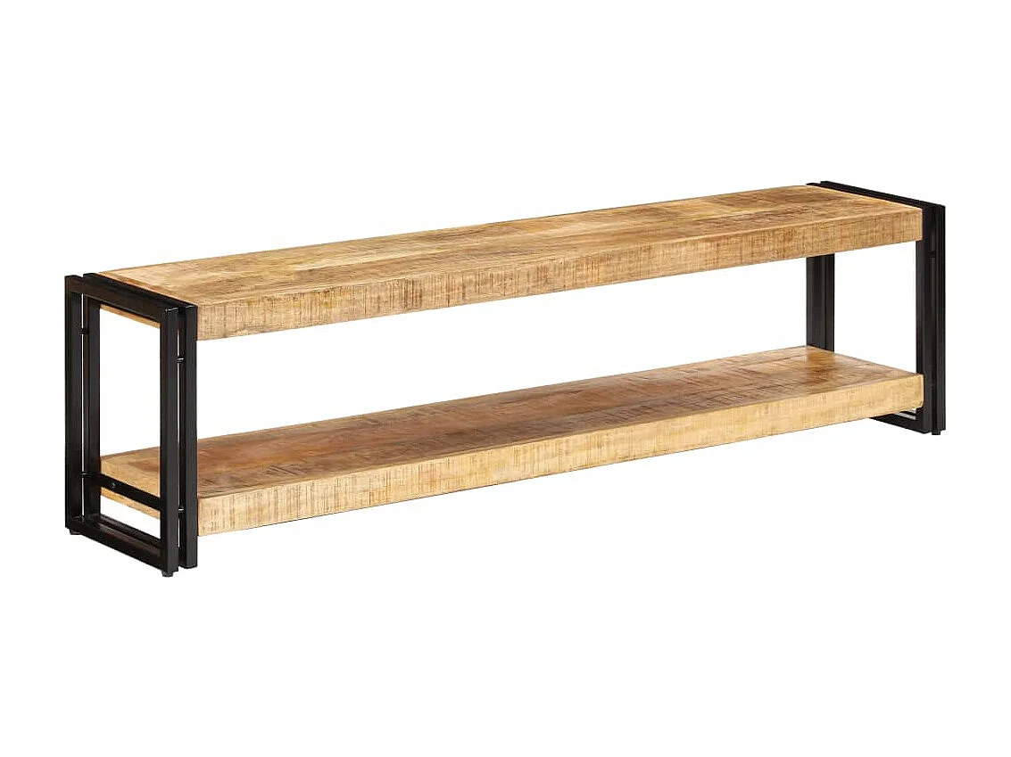 Meuble TV 150 x 30 x 40 cm Bois massif de manguier