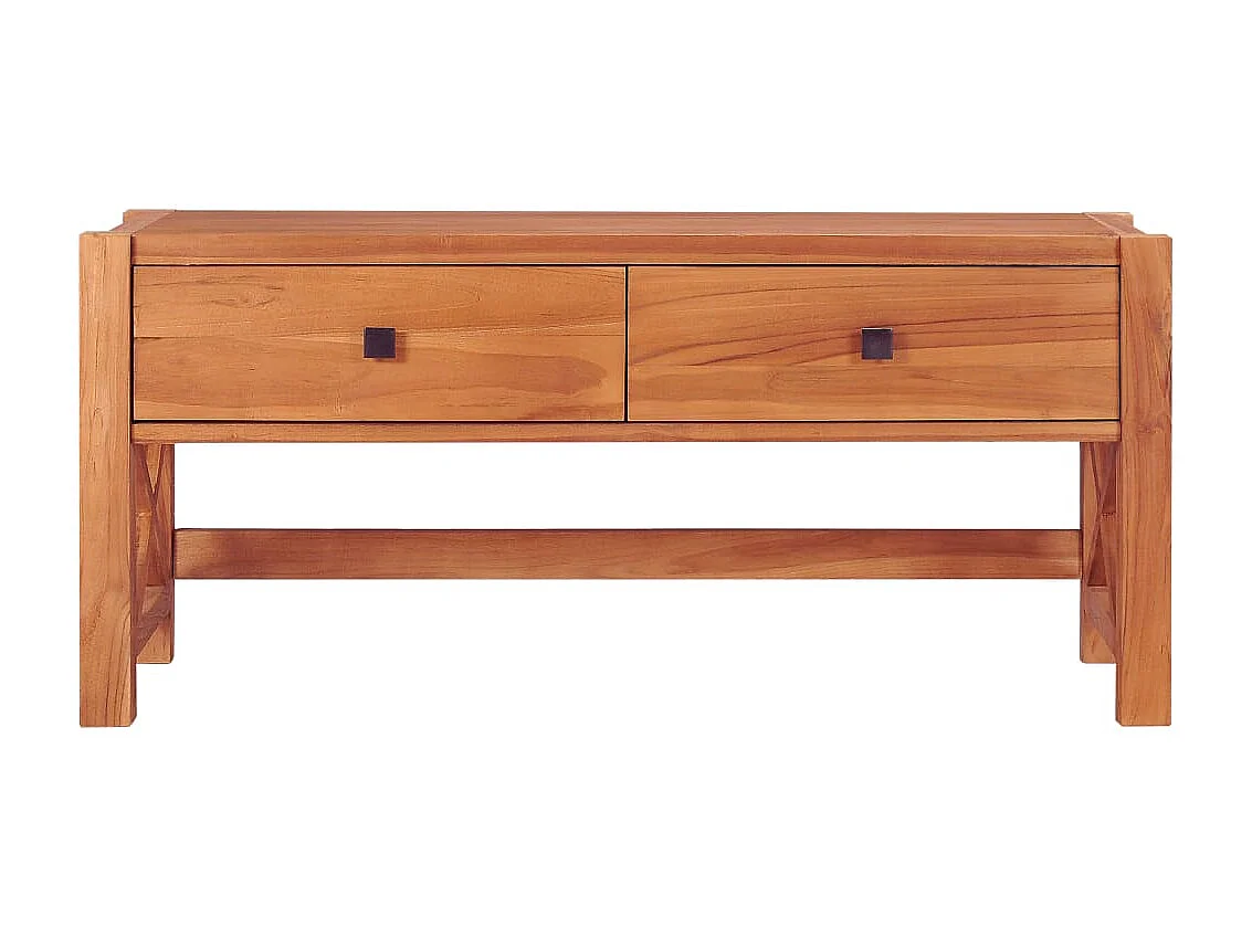 Meuble TV 100x40x45 cm Bois de teck