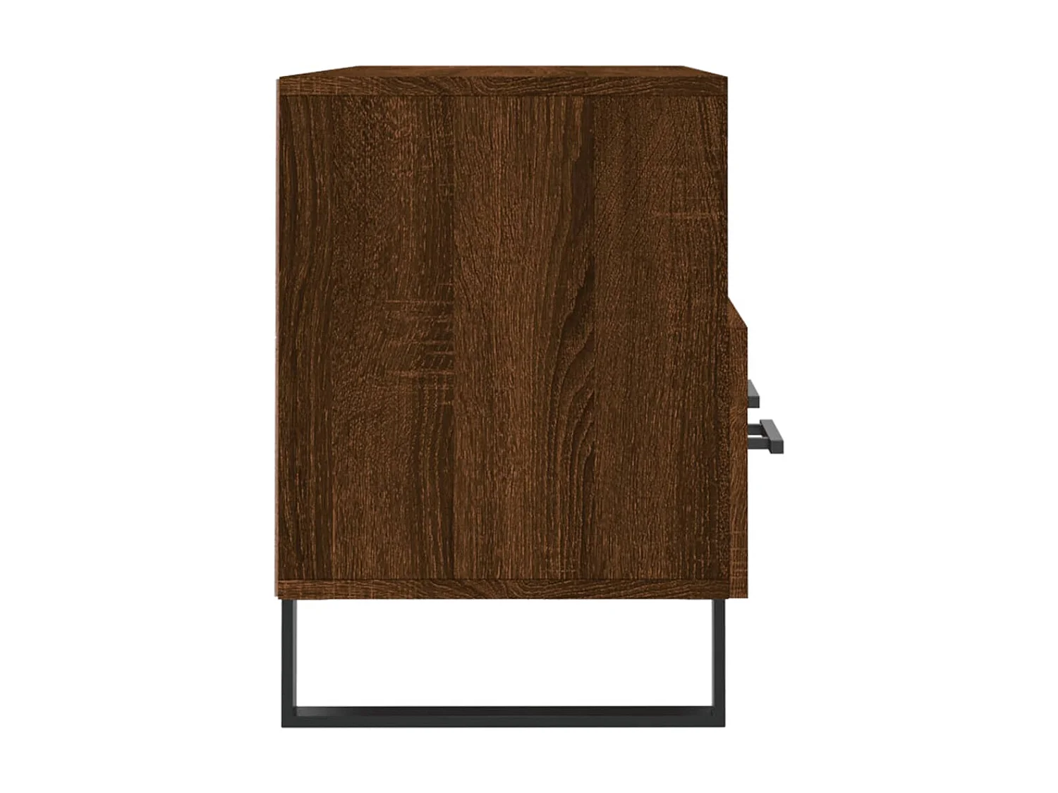 Meuble TV chêne marron 102x36x50 cm bois d'ingénierie