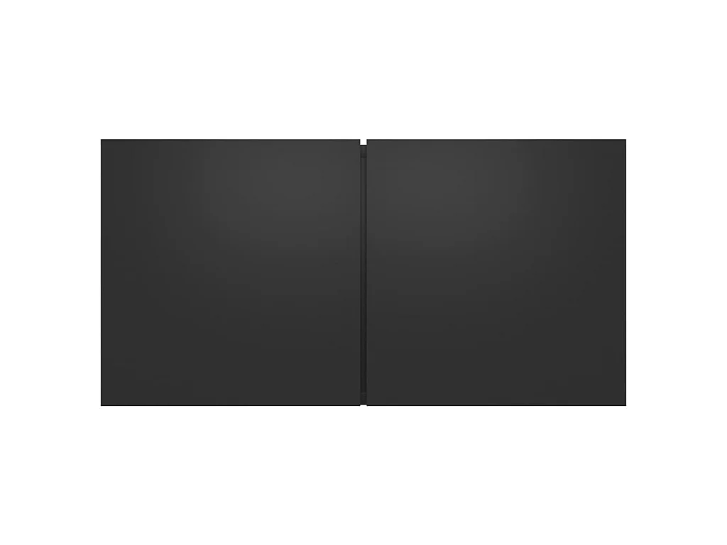 Meubles TV suspendus 3 pcs Noir 60x30x30 cm